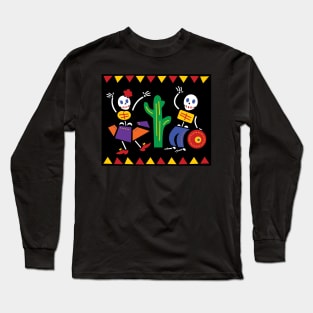 Dia de los Muertos Long Sleeve T-Shirt